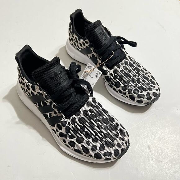 Adidas Leopard SWIFT RUN SHOES Size 9 - Picture 8 of 14